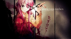 Weapons blood Anime scissors pink hair pink eyes anime girls 