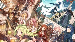 Weapons Books food brown armor fruits anime girls fire emblem 