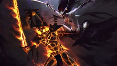 Weapons chaos armor Swords demons warhammer 40 000 battles 