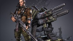 Weapons Commando turret artwork video games borderlands 2 