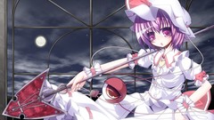 Weapons dress anime girls remilia scarlet touhou komeiji satori 