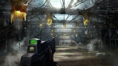 Weapons fans alien artwork fps fantasy art