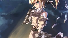 Weapons feathers armor saber Swords anime girls fate stay night 