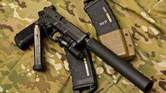 Weapons flashlight magpul hollow point .45 acp tactical light 