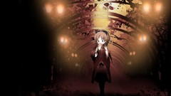 Weapons food long hair anime girls mahou shoujo madoka magica 