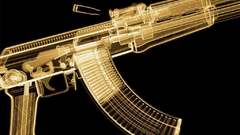 Weapons Guns ak-47 artwork