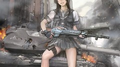 Weapons Guns Anime