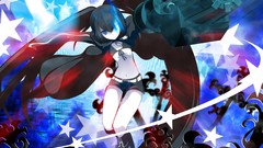Weapons Guns Anime black rock shooter