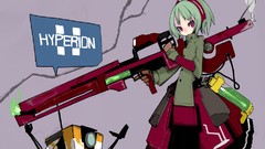 Weapons Guns Anime borderlands futuristic