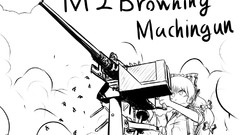 Weapons Guns Anime funny fujiwara no mokou touhou