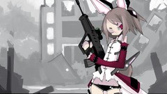 Weapons Guns Anime futuristic