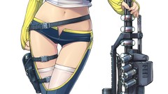 Weapons Guns Anime futuristic