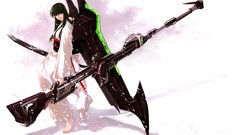 Weapons Guns Anime futuristic Japanese clothes