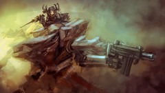 Weapons Guns anime girls op-center original characters