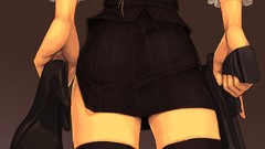 Weapons Guns Anime Simple Background original characters 