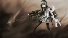 Weapons Guns Anime sniper