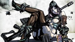 Weapons Guns Anime sniper