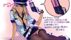 Weapons Guns Anime tie hats calligraphy gloves stockings 