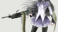Weapons Guns Anime white background ammunition shields anime 