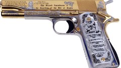 Weapons Guns Army Colt pistols