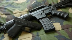 Weapons Guns Army pistols equipment glock ar-15