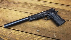 Weapons Guns Colt silencer suppressor muffler