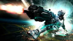 Weapons Guns game sparks shooting armor Vanquish playstation 3 