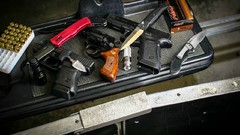 Weapons Guns military benchmade glock glock 17 emerson