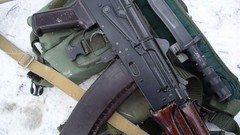 Weapons Guns military Knives Arms AKS-74U
