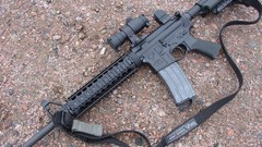Weapons Guns military Rifles ar-15 Aimpoint