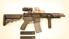 Weapons Guns military Rifles Powerful ar-15 eotech