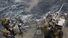 Weapons Guns shooting shells military M2 machine gun weaponry 