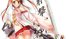 Weapons Guns white background Bags red eyes anime girls 