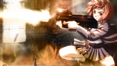 Weapons gunslinger girl P90