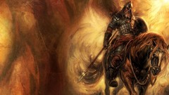 Weapons Horses paintings Knights Warriors fantasy art