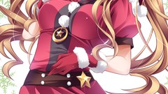 Weapons huge boobs Santa outfit