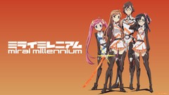 Weapons Japan glasses Culture pink hair anime girls blue eyes 