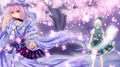 Weapons Katana anime girls konpaku youmu touhou