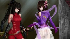 Weapons Katana Anime samurai anime girls