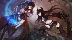 Weapons Katana Anime Swords anime girls black rock shooter 