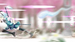 Weapons Katana Anime white hair Swords short hair konpaku youmu 