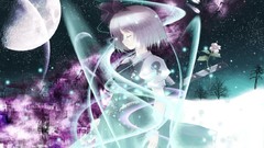 Weapons Katana Swords short hair konpaku youmu touhou video 