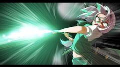 Weapons Katana Swords short hair konpaku youmu touhou video 