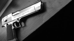 Weapons monochrome Desert eagle
