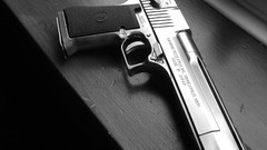 Weapons monochrome pistols Desert eagle