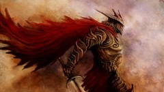 Weapons paintings Knights Warriors Swords fantasy art Simple 