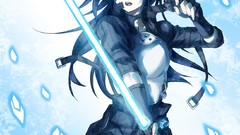 Weapons pistols anime girls blue eyes lightsabers gun gale 