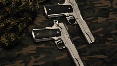 Weapons pistols Springfield Armory M1911 kimber