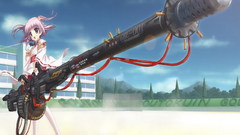 Weapons purple hair Anime