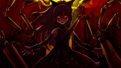 Weapons red eyes mahou